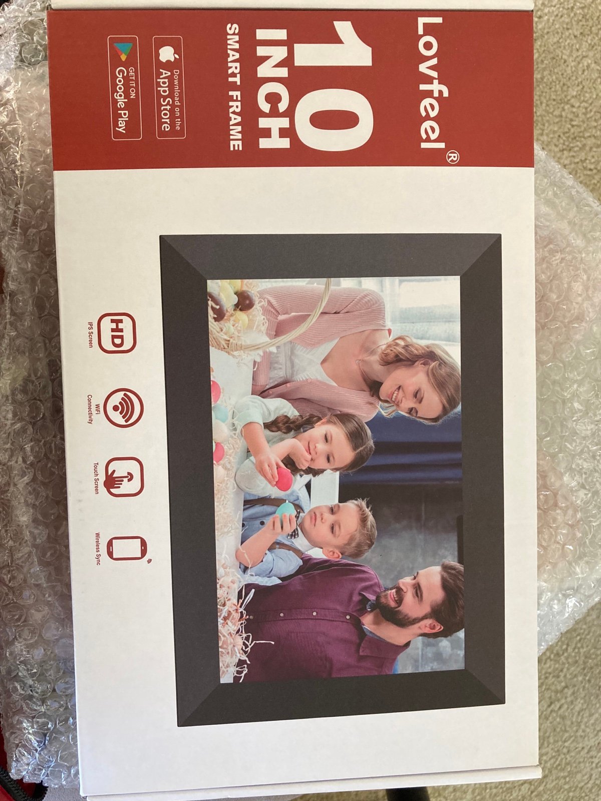 10.1 inch WiFi Digital Picture Frame Support Uhale APP