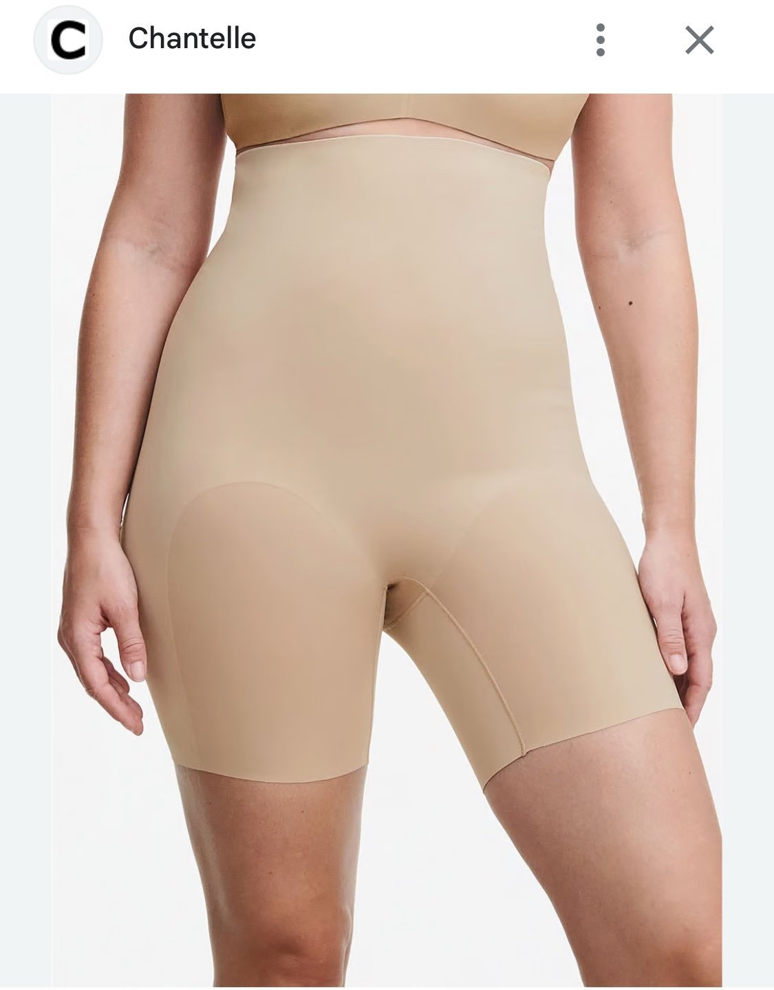 NWOT Chantelle Nude bodysuit Size M