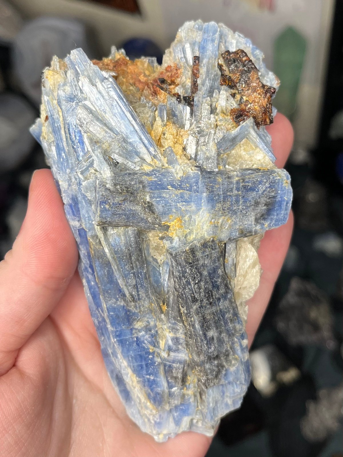 Raw Blue Kyanite
