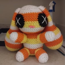 Candy corn Bunny