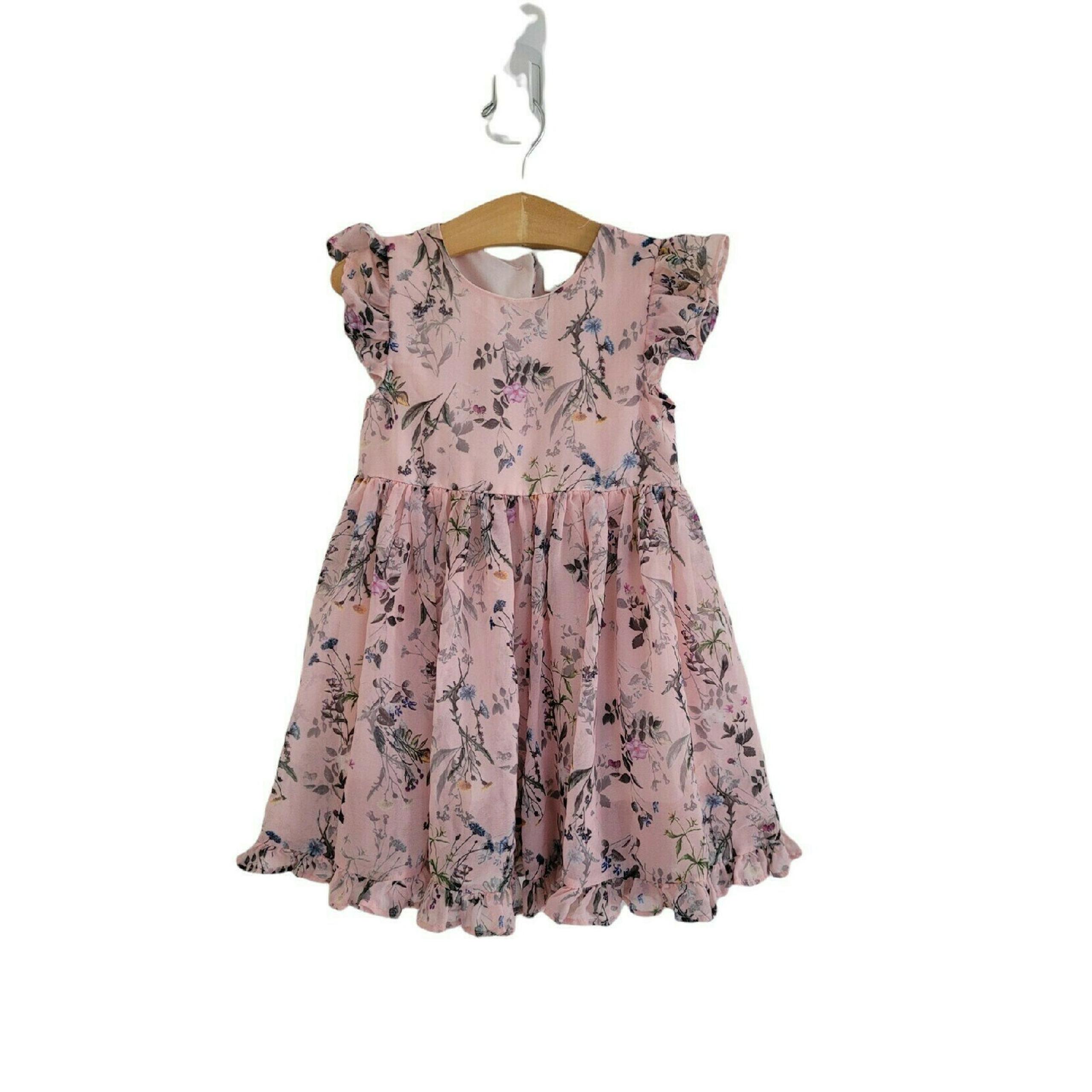Next Pink Floral Dress