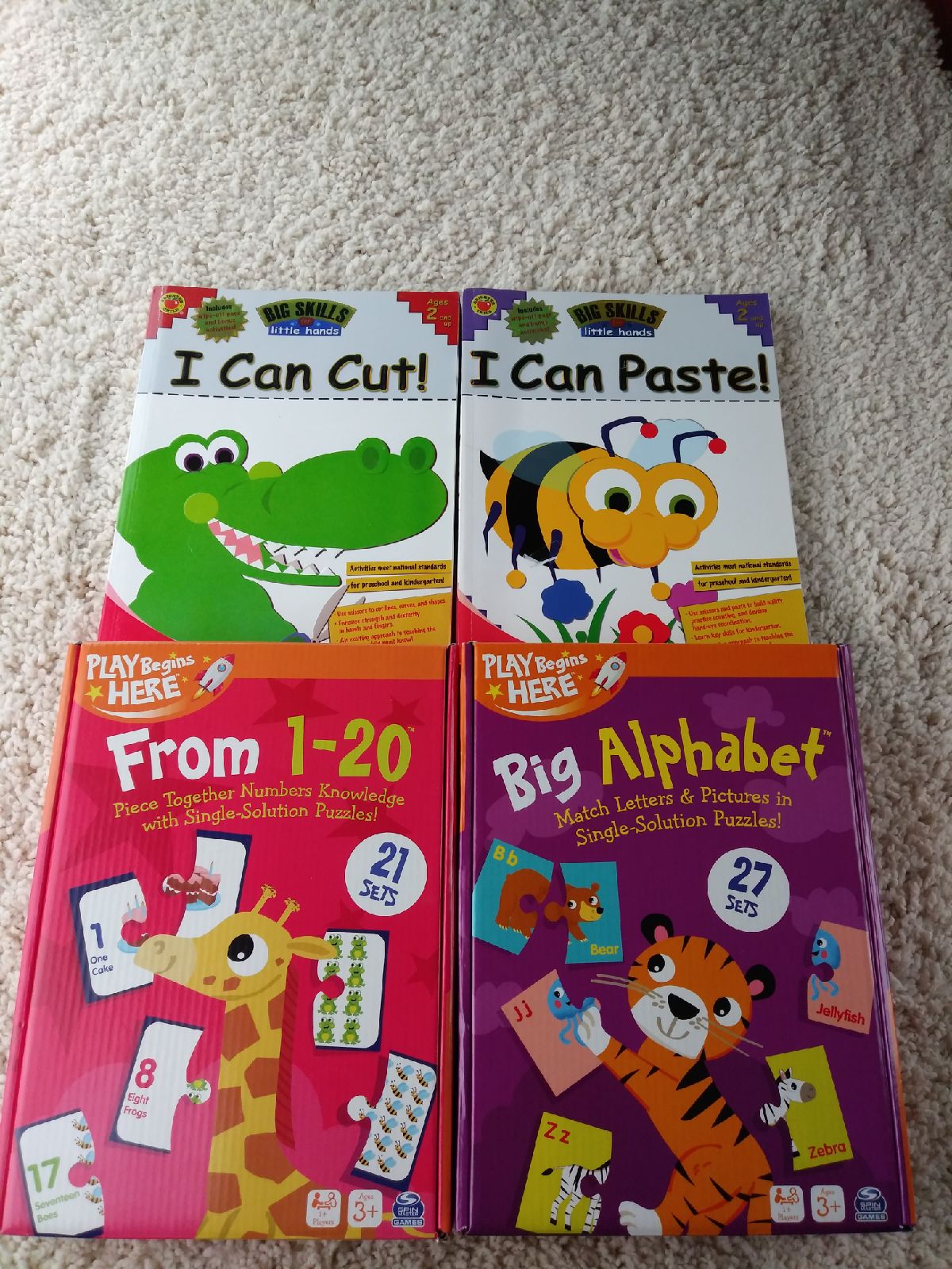 Big Skills Little Hands Workbooks
