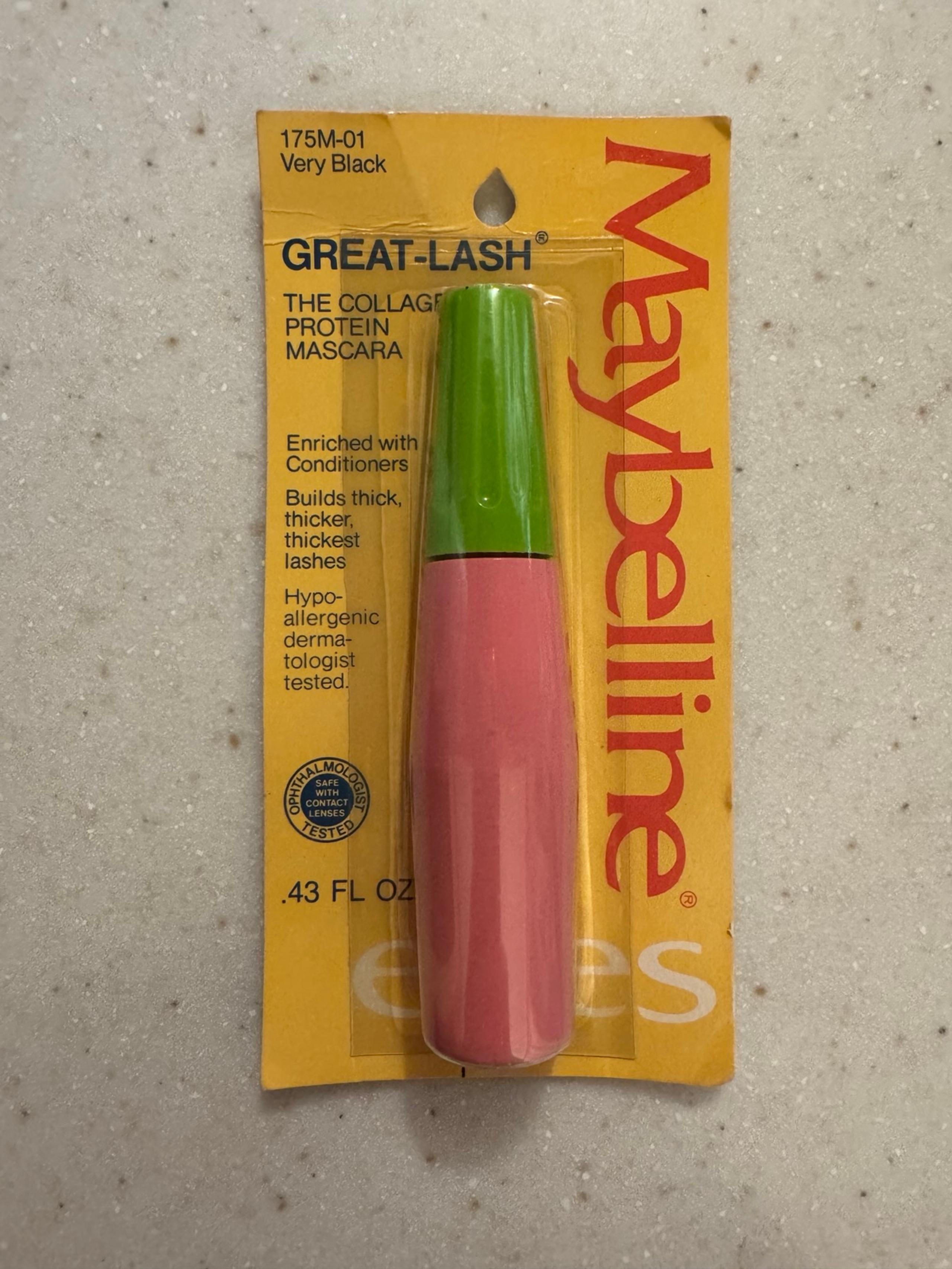 Vintage 1979 Maybelline Great Lash Mascara Deadstock