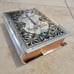 Vintage Silver Embossed Metal Holy Bible 1950s-60s King James World Publishing