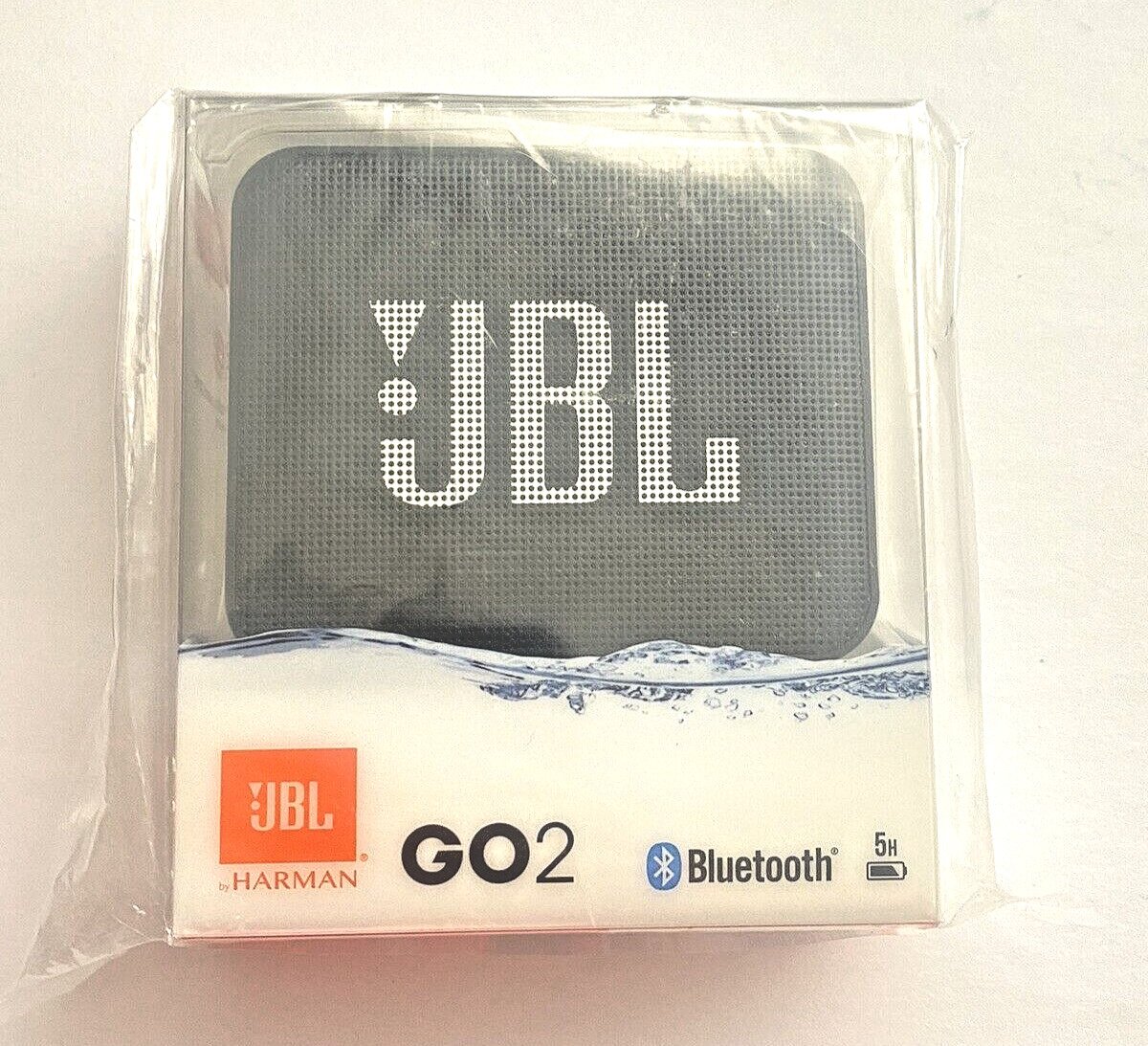 JBL GO 2 Wireless Bluetooth Speaker Portable Waterproof In Black NEW and Sealed