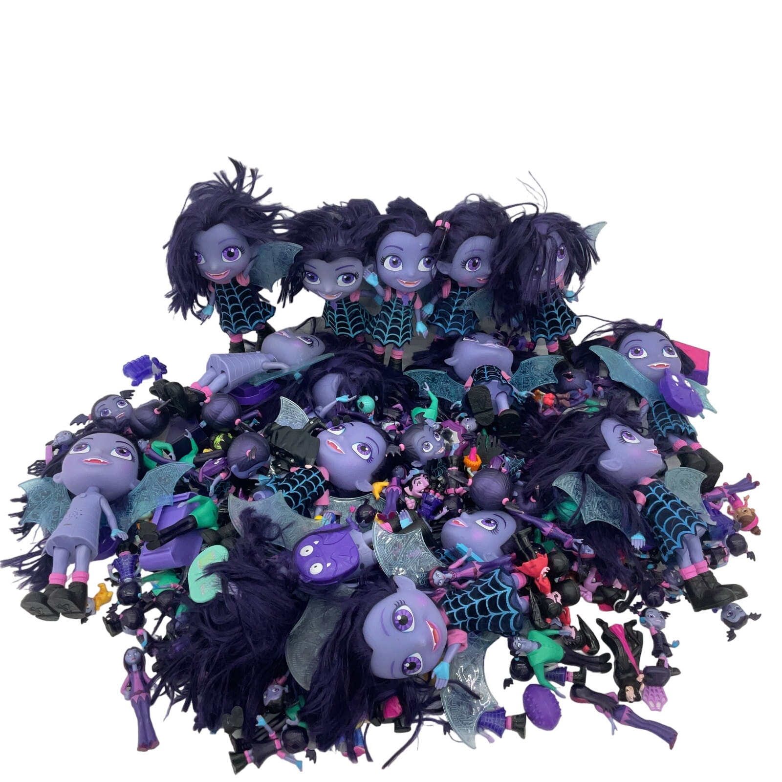 Preowned Disney Junior Mixed Vampirina Toy Figures Play Dolls Toys LOT 25 lbs