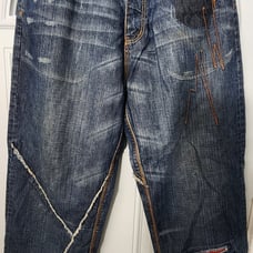 Vintage RARE Pepe London Baggy 90s Jeans Men's Size 34x32 Wide Leg