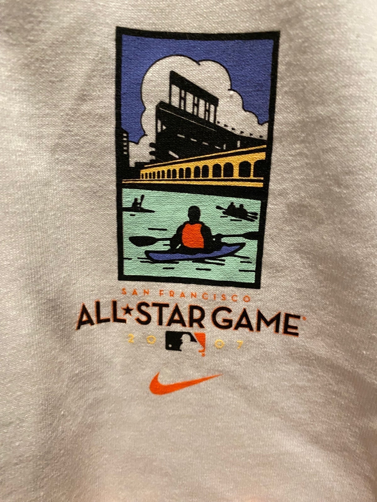 New Super Rare Nike San Francisco Giants 2007 ASG Tshirt MLB All Star Game Kayak