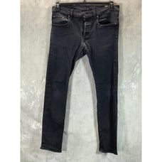 G-STAR RAW Men's Black 3301 Slim-Fit Jeans SZ 38X34