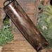 LRG Rusty Aged 27 Primitive Farmhouse Footed Metal Centerpiece Trough Tray