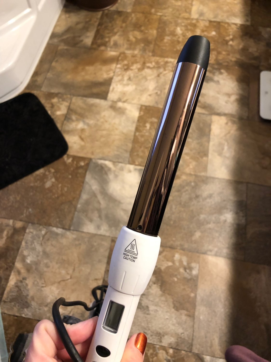 how to use the lange curling wand