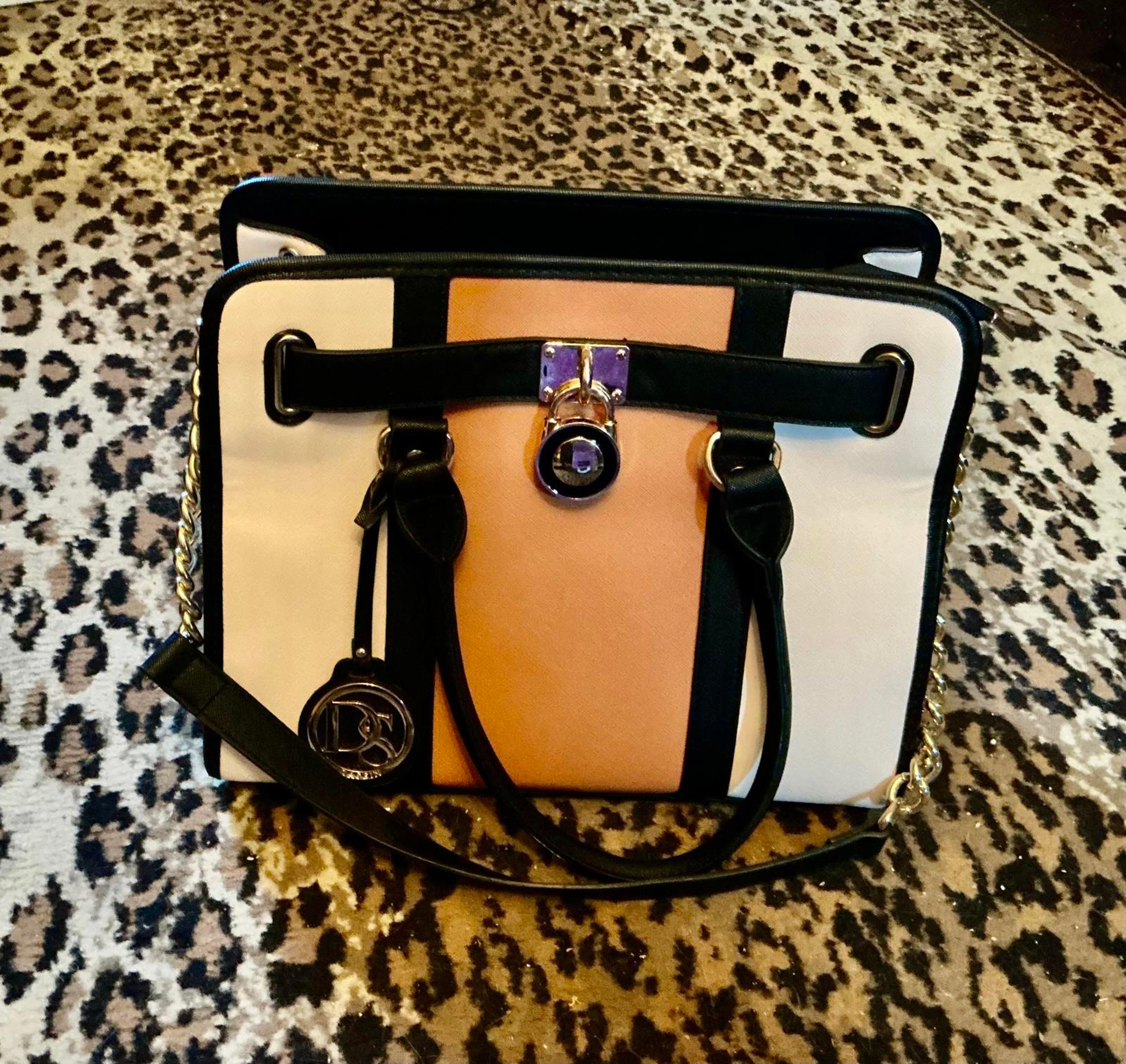 Colorblock Satchel Bag