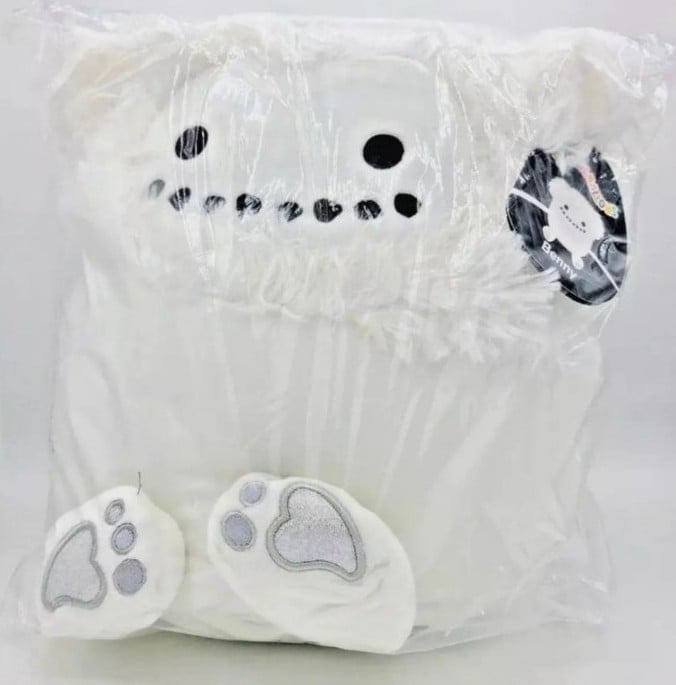 Squismallow Benny the bigfoot snowman 16 inch