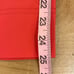 Raffaello Rossi Womens Flat Front Mid-Rise Penny 6/8 Cropped Pants Crimson Size