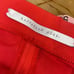 Raffaello Rossi Womens Flat Front Mid-Rise Penny 6/8 Cropped Pants Crimson Size