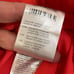 Raffaello Rossi Womens Flat Front Mid-Rise Penny 6/8 Cropped Pants Crimson Size