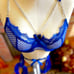 Sexy Indigo Lingerie Set