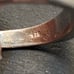 Vintage Native Sterling Genuine Spiny Oyster Ring 8