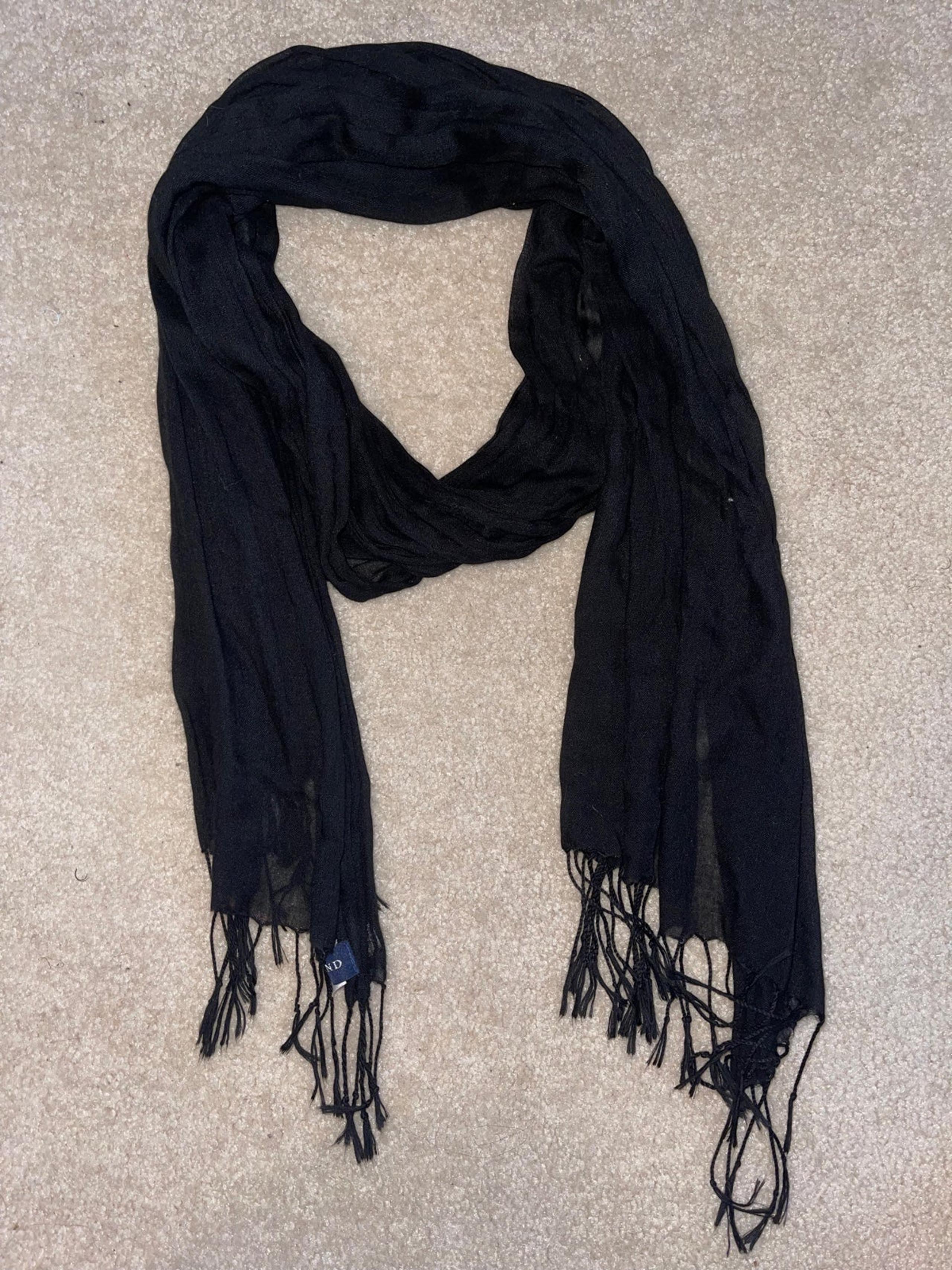 Lands End black scarf