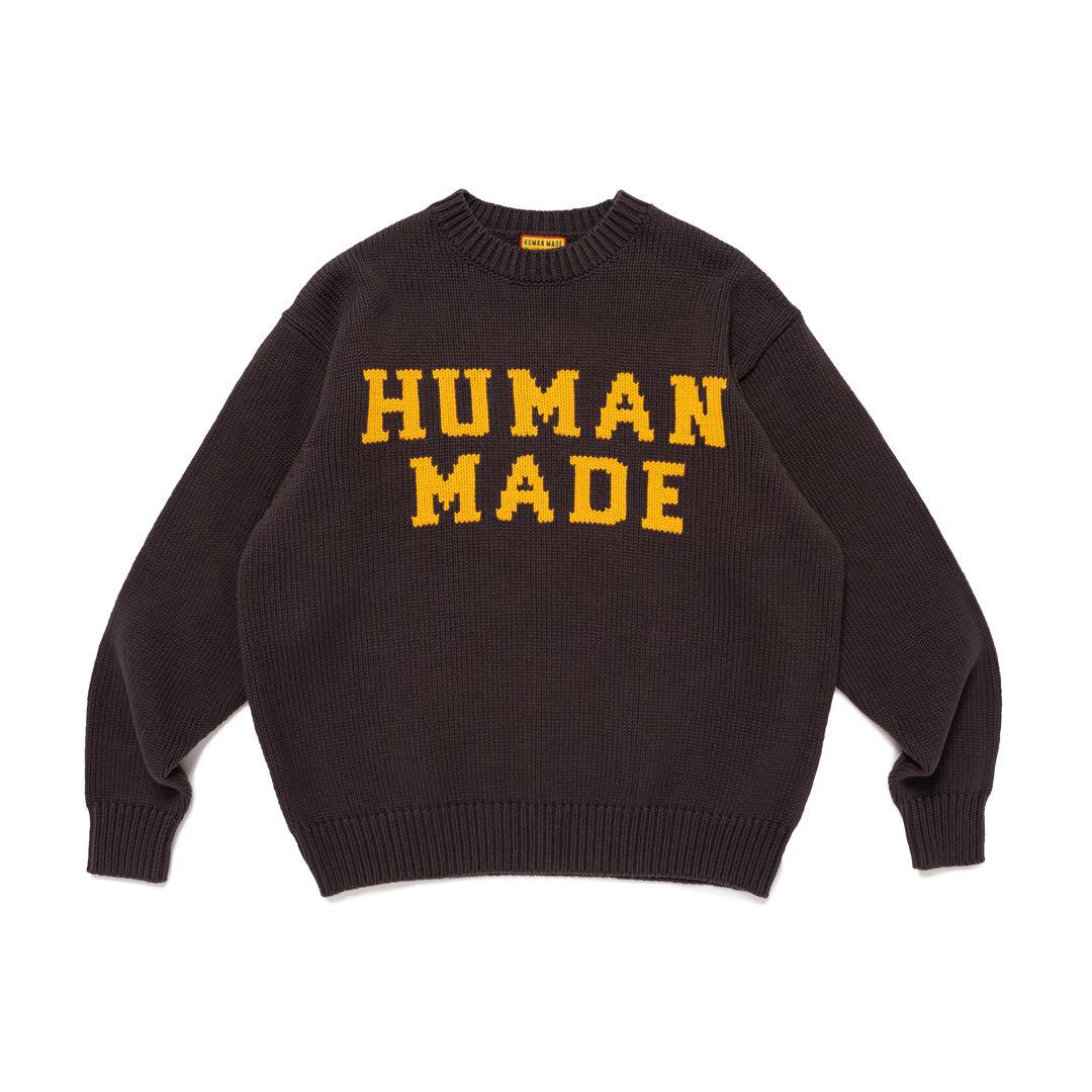 HUMANMADE LOWGAUGE KNIT SWEATER Charcoal
