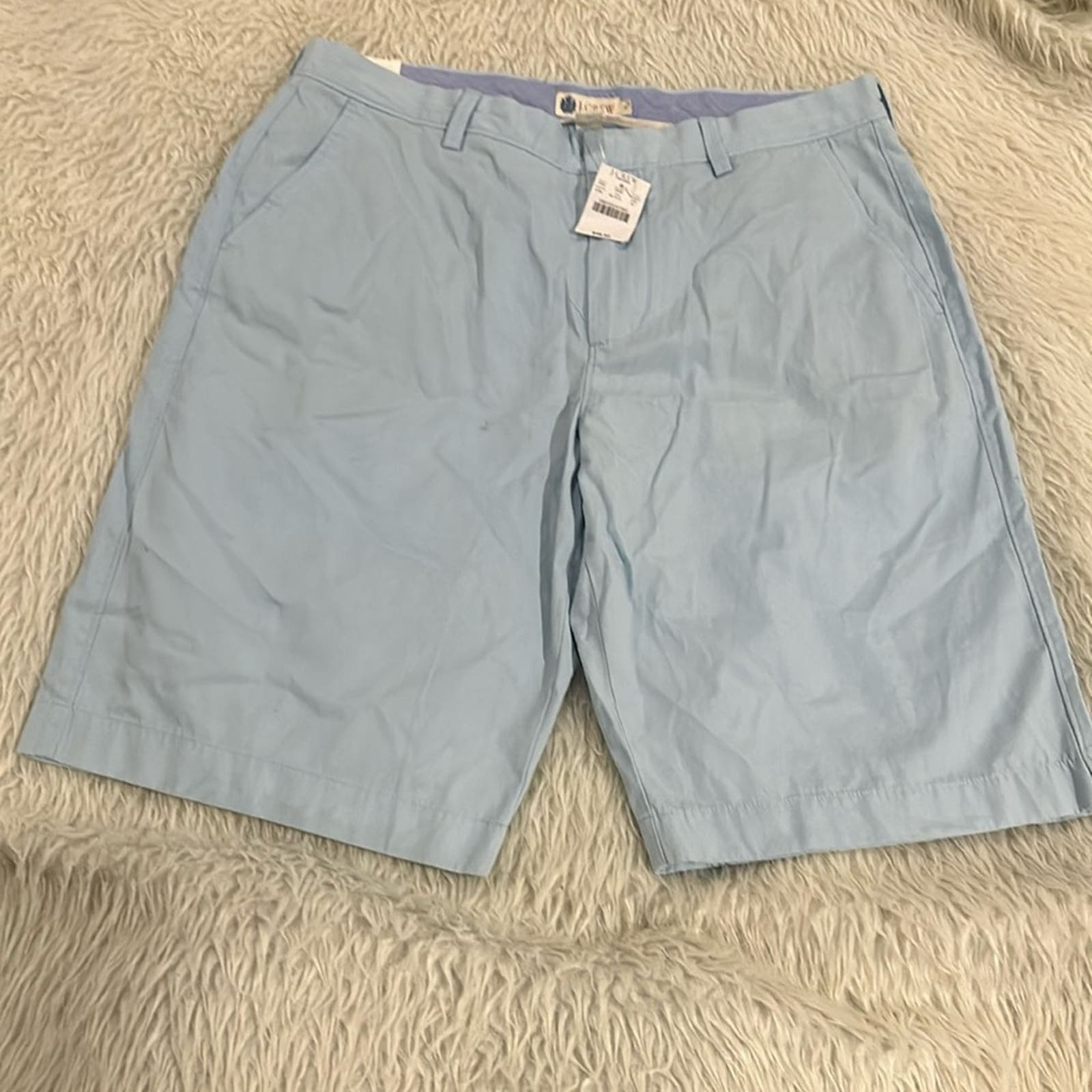 J crew 11” rivington blue khaki shorts size 34 new with tag