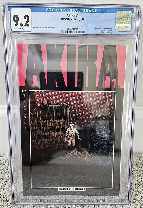 Akira #1 (1988) CGC 9.2