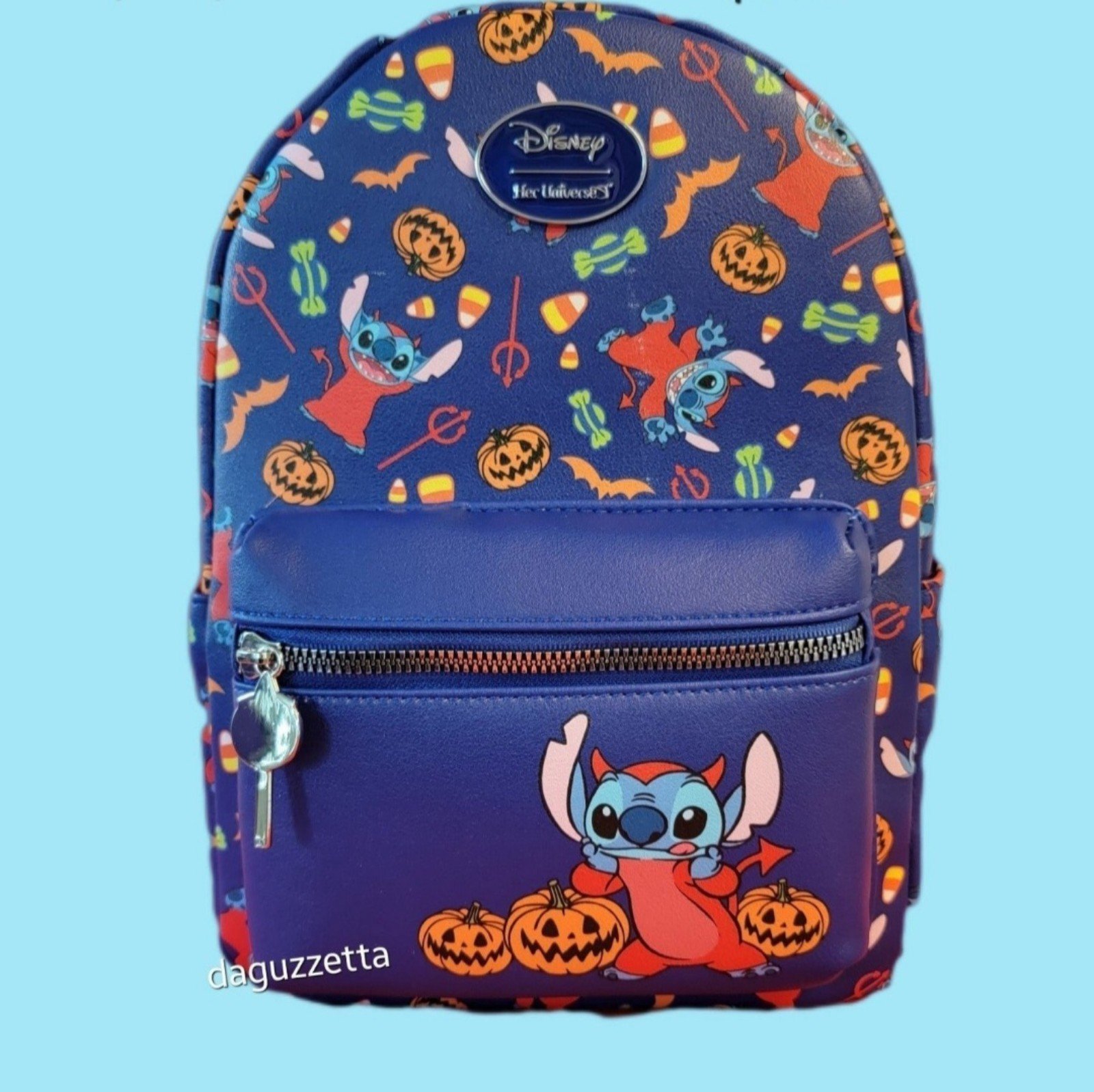 HER UNIVERSE STITCH HALLOWEEN BACKPACK, READ BELOW