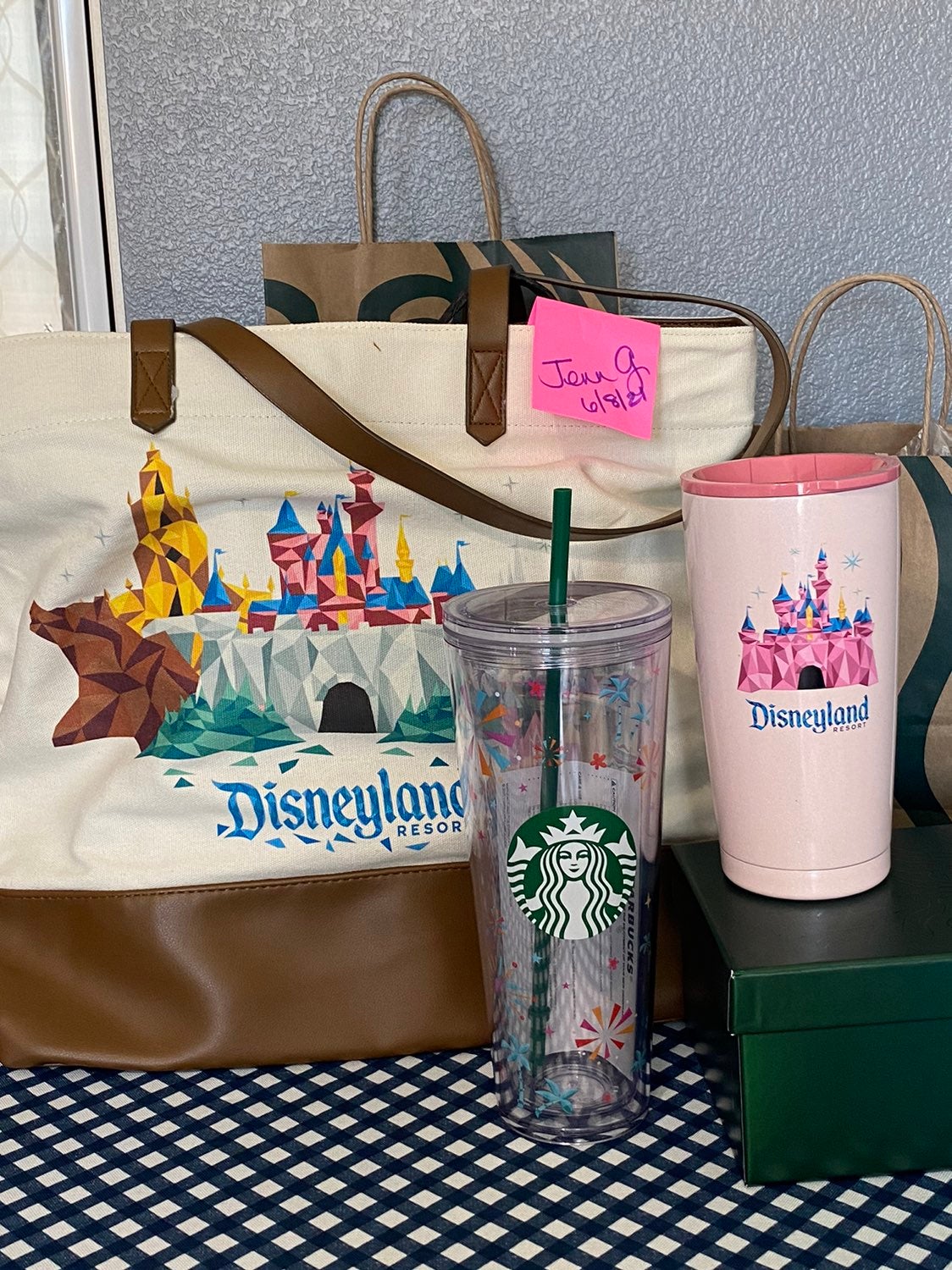 Disney Starbucks tumbler