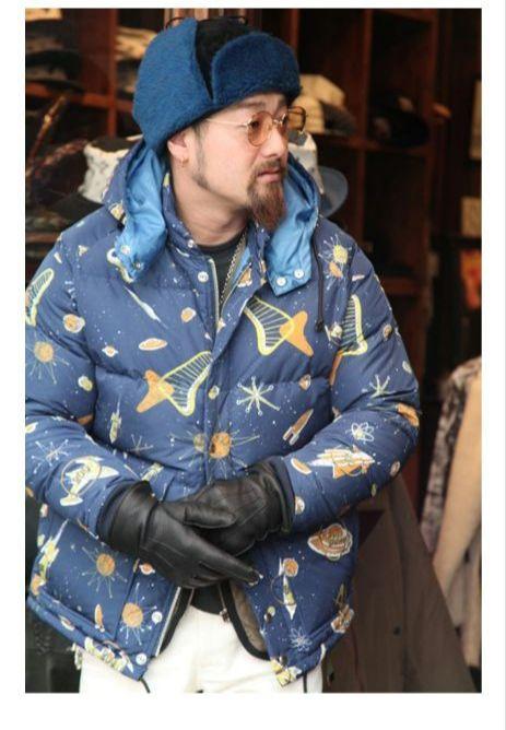 一番の贈り物 weirdo❤ Down Jacket SPACE TARGET DOWN JACKET ジャケット・アウター