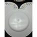 Corelle Vitrelle Garden Sketch Green/Black Leaves 10 3/4 Dinner Plate Set of 4