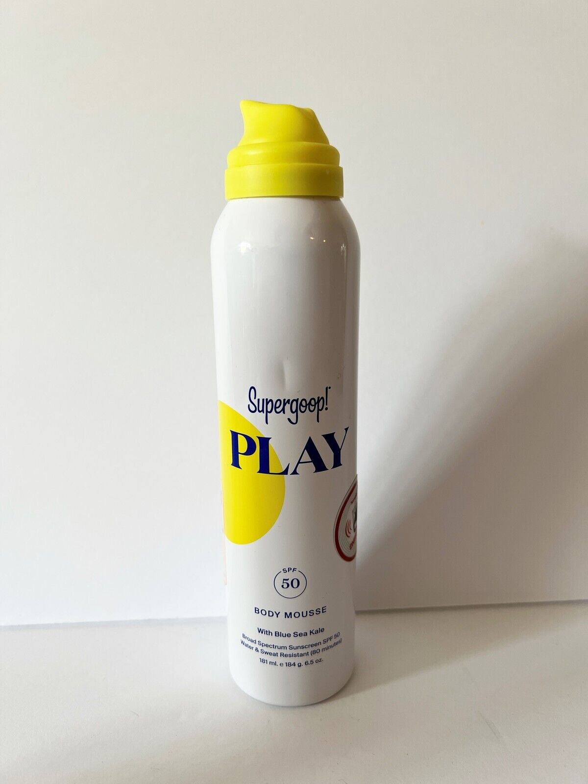 Supergoop Play Body Mousse SPF 50, 181ml NWOB
