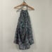 NWOT Free People Lyla Haltered Tunic Green Blossom Combo Medium
