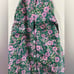 NWOT Free People Lyla Haltered Tunic Green Blossom Combo Medium