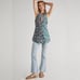 NWOT Free People Lyla Haltered Tunic Green Blossom Combo Medium