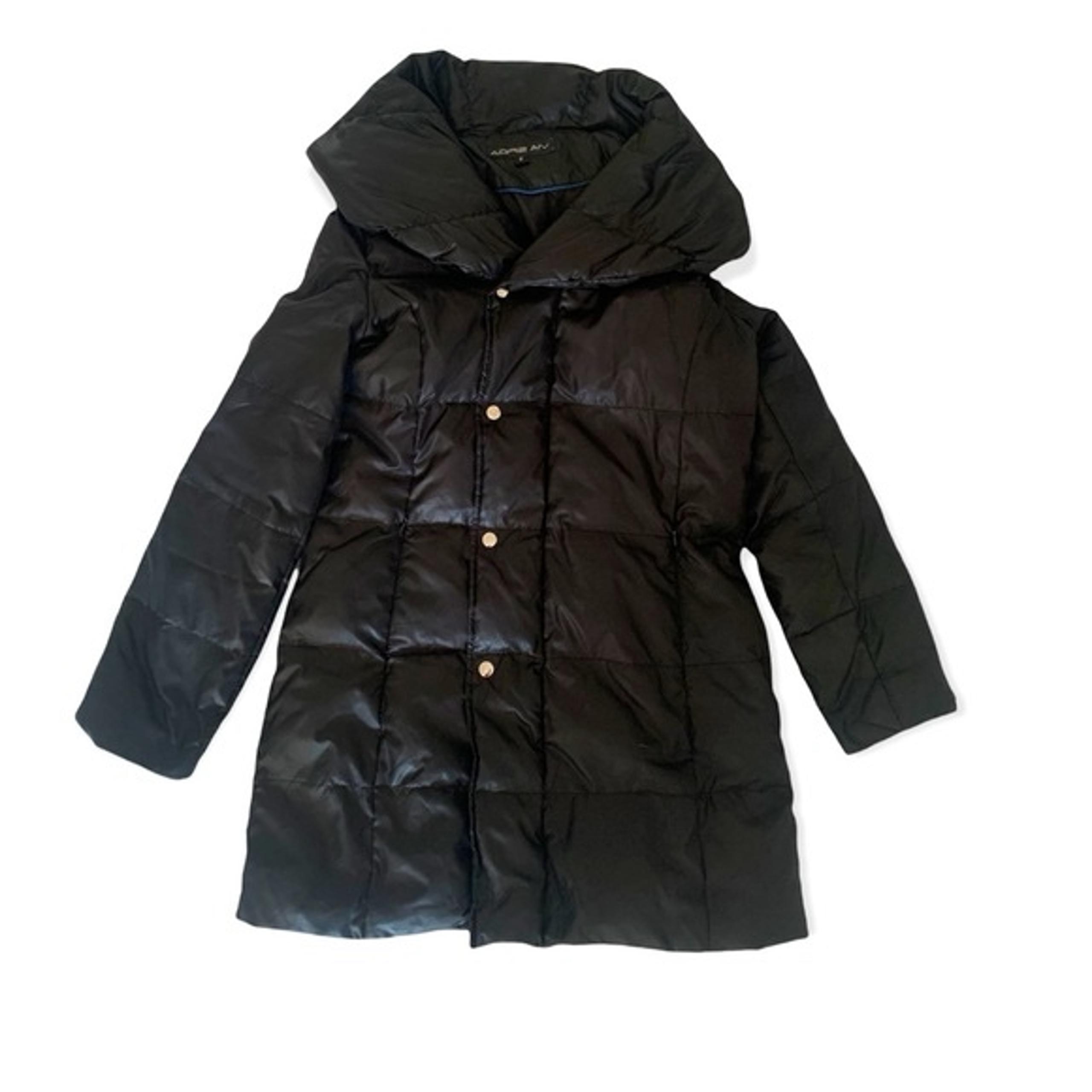 Via Spiga Black Down Blend Puffer Winter Snow Jacket Size XS
