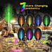 Solar Garden Lights Waterproof Yard Decorative 3 PCS, Solar Flower Lights