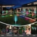 Solar Garden Lights Waterproof Yard Decorative 3 PCS, Solar Flower Lights