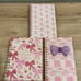 Bow notebook and planner set of 3