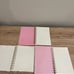 Bow notebook and planner set of 3