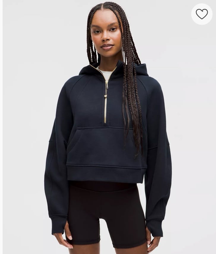 Scuba Oversized Half-Zip Hoodie XS/S