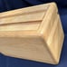 Vintage MCM Solid Wood Ice Bucket with Removeable Plastic Insulated Liner -BA