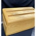Vintage MCM Solid Wood Ice Bucket with Removeable Plastic Insulated Liner -BA