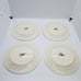 Set of 8 Royal Doulton Lisa Pattern Bread Plates 6.75in 1989 Bone China H5154