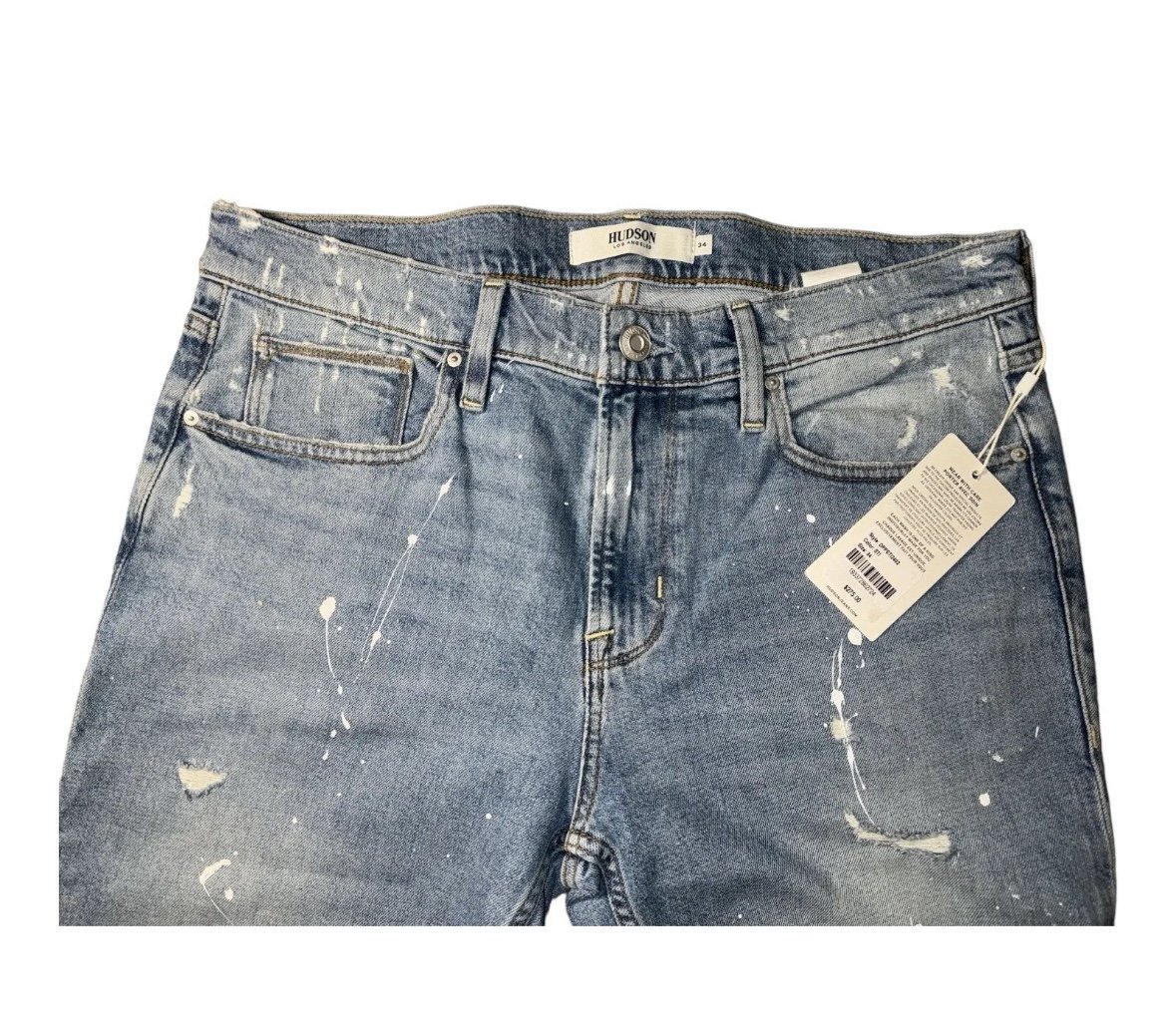 275 Hudson Jeans Blue Zack Skinny Size 40 40x31