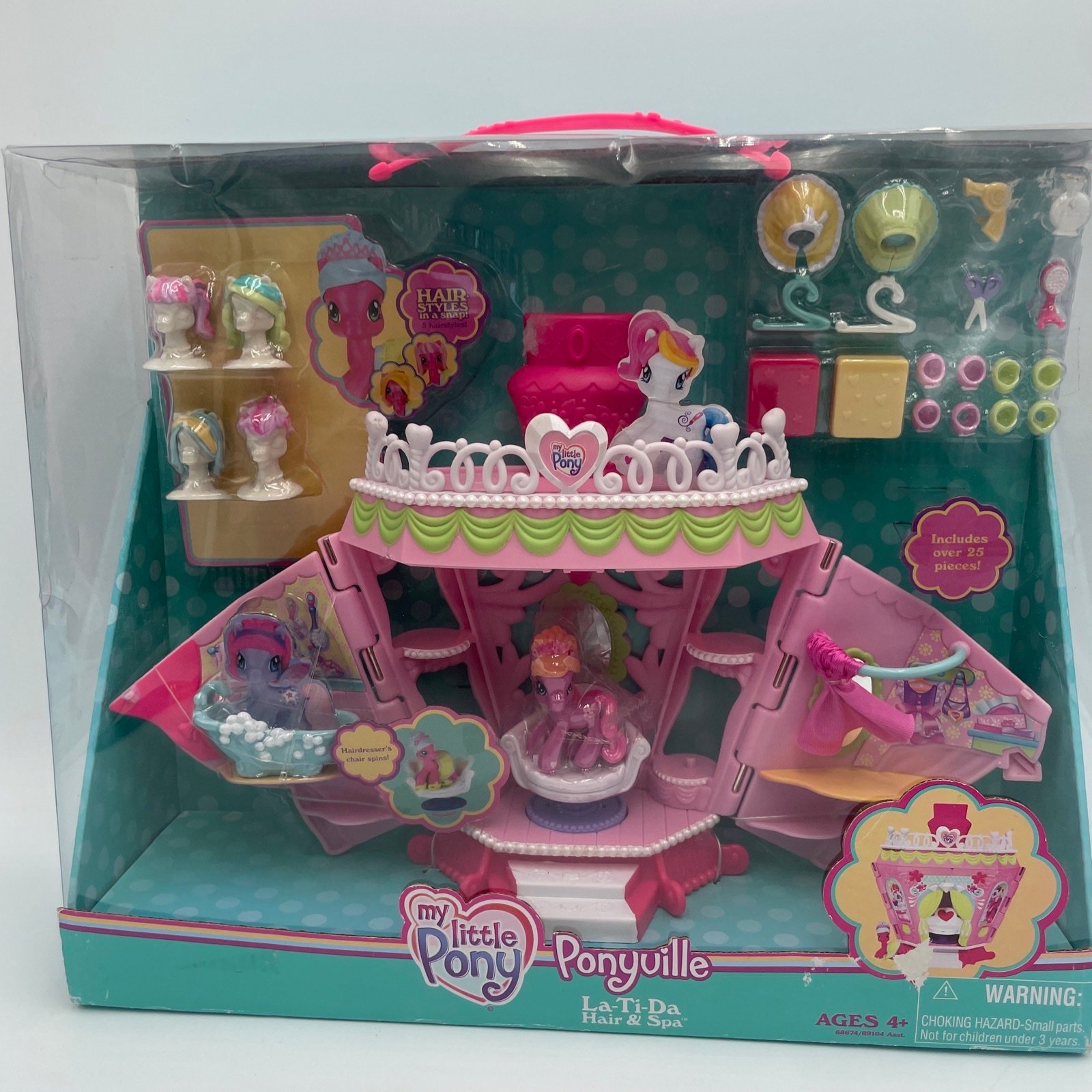 Boxset The Show Beauty Ponyville The Ti Da Hair Spa Ry Cheerilee