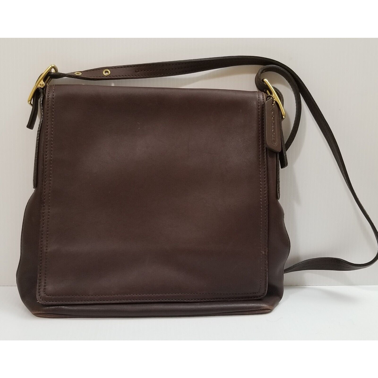 VINTAGE Coach Legacy Monterey Flap Leather Crossbody Messenger Bag 9829 RARE