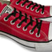 Converse All Star Red Low Top Lace Up Sneakers Women’s Size 7 Men’s Size 5
