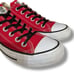 Converse All Star Red Low Top Lace Up Sneakers Women’s Size 7 Men’s Size 5