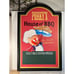 Vintage Porky’s House of BBQ Sign with Chalkboard Face is 3D
