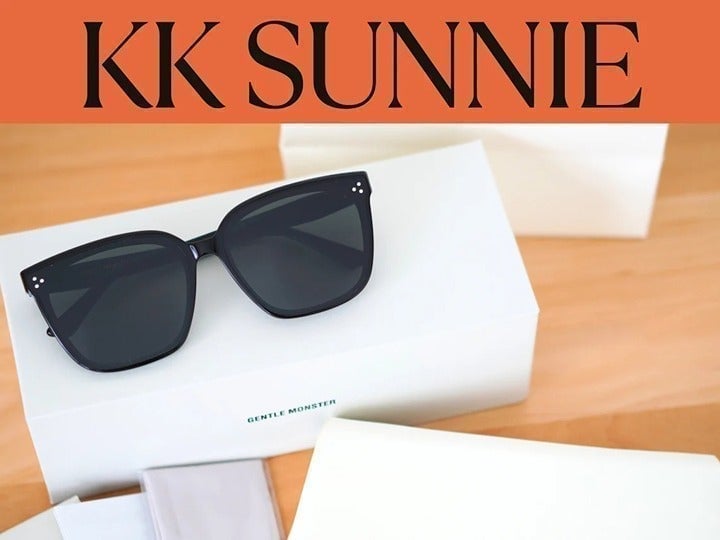 【ほぼ未使用】GENTLE MONSTER サングラス PALETTE Gentle Monster Palette 01 Tinted Sunglasses | Black | FARFETCH